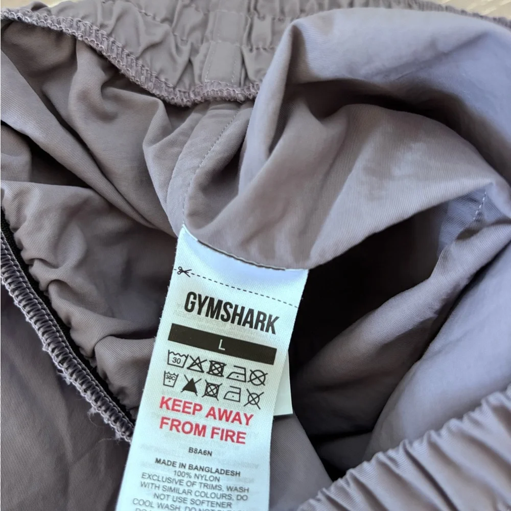 Gymshark Women’s Size Large Shorts Purple Thick Waistband Excellent Condition!